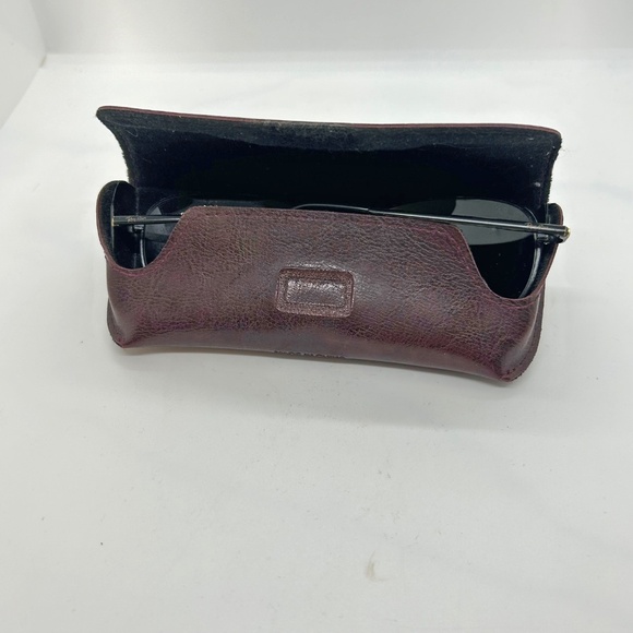 Vintage 1970's RARE Ray-Ban Green Lens Aviator Sunglasses - Picture 10 of 11